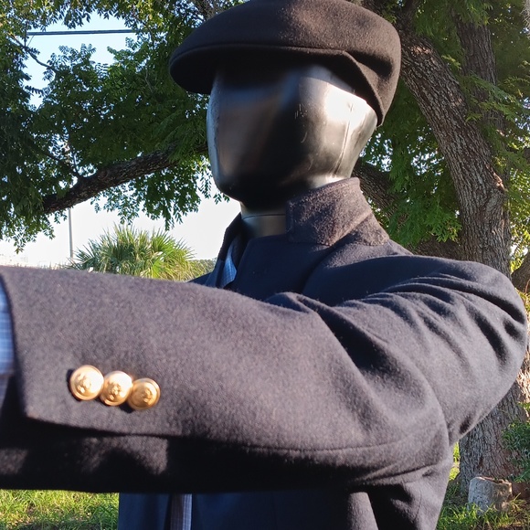 STANLEY BLACKER MEN´S VINTAGE PURE WOOL (2) GOLD...